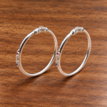 Silver Kids Kada – Classic Round Design