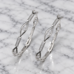 Silver Ladies Bangle – Stylish & Classic