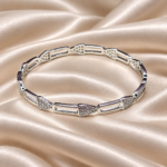 Pure Silver Ladies Kada Bangle – Premium Finish