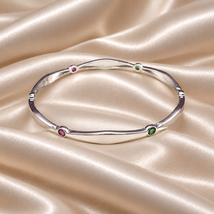 Silver Ladies Bangle – Simple & Elegant Jewellery