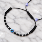 Silver Evil Eye Bracelet for Women | Stylish Protective Charm Bracelet