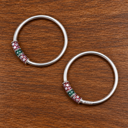 Stylish Silver Kada for Kids