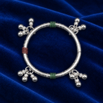 Traditional Silver Kids Kada | Elegant Baby Bracelet