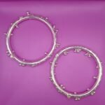 Traditional Silver Leg Kada for Women