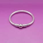 Pure Silver Kids Leg Kada | Stylish Designer Silver Kada for Kids
