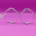 Pure Silver Kids Leg Kada Pair | Designer Silver Kada for Kids