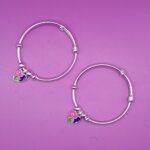 Pure Silver Kids Kada for Boys & Girls