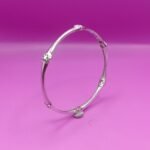 Pure Silver Ladies Bangle – Stylish & Traditional