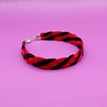 Silver Dhaga Moli – Traditional Red & Black Silver Bracelet