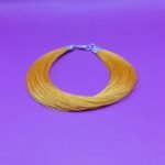 925 Silver Dhaga Moli – Elegant Yellow Thread Bracelet