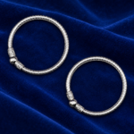 Pure Silver Kids Leg Kada | Stylish Designer Silver Kada for Kids