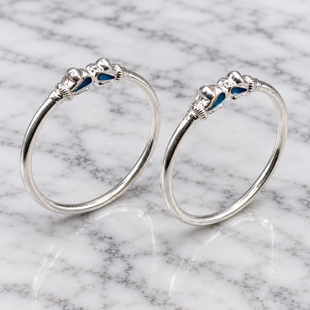 Image Sep 6, 2026, 11_07_24 AM Pure Silver Kids Leg Kada Pair | Designer Silver Kada for Kids