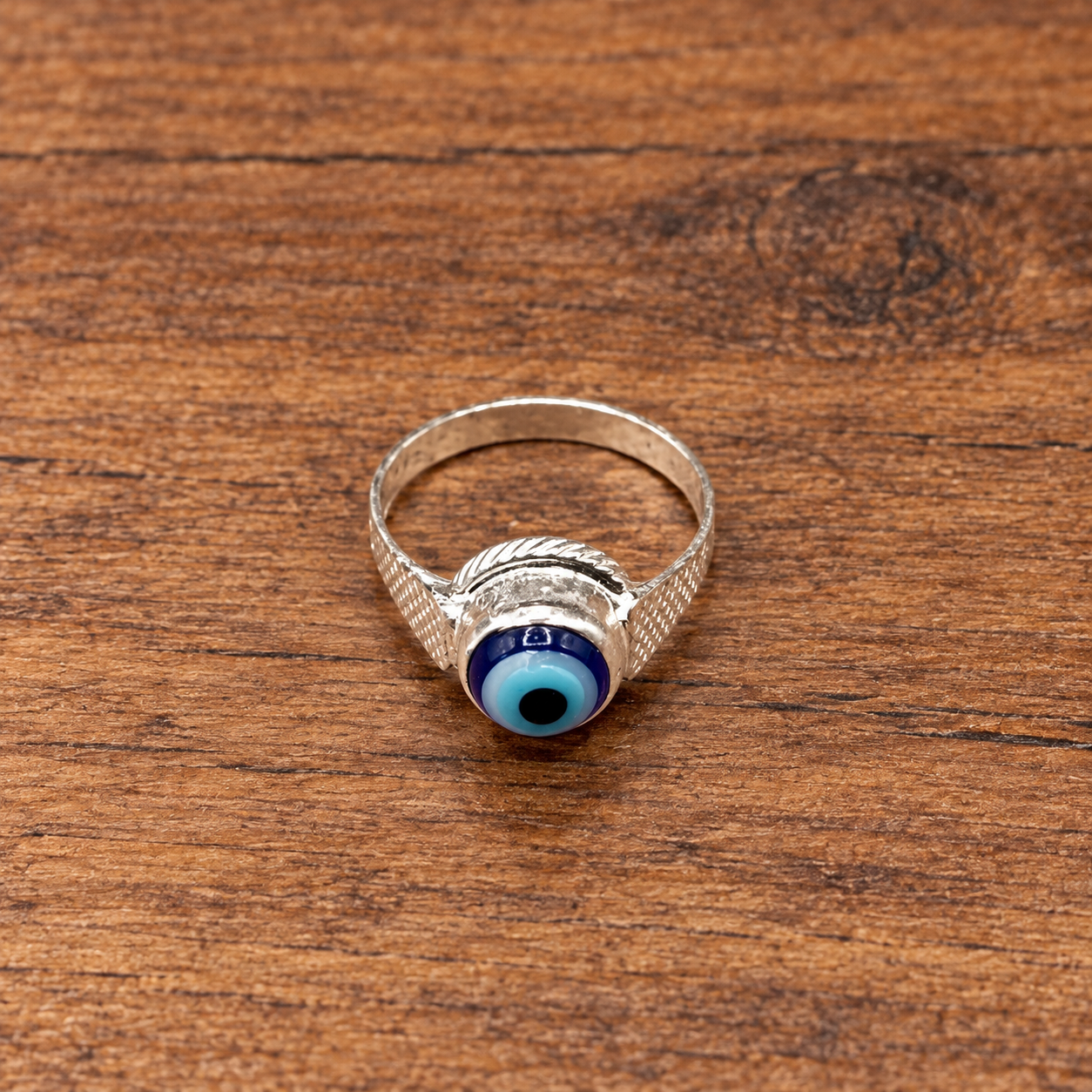 Image Sep 6, 2026, 11_28_41 AM Pure Silver Kids Evil Eye Ring – Stylish Adjustable Ring for Children