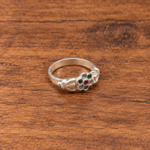 Pure Silver Kids Flower Ring