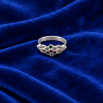 Pure Silver Kids Flower Ring