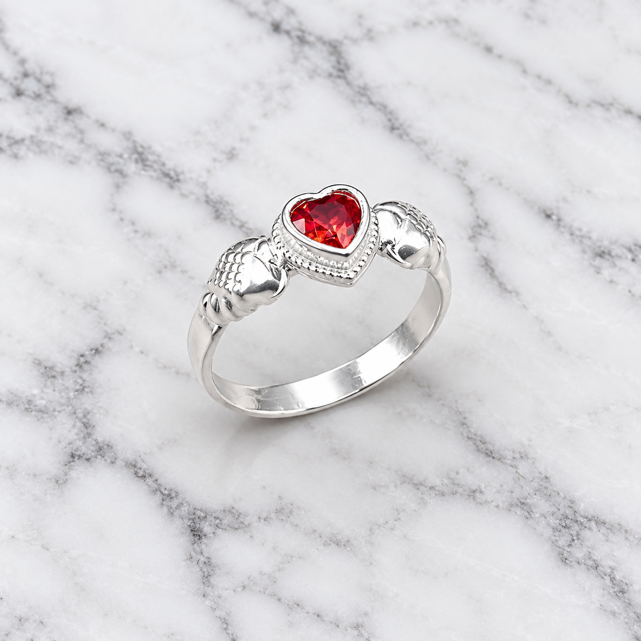 Image Sep 6, 2026, 11_34_21 AM Pure Silver Kids Heart Ring – Cute Red Heart Design Ring for Children