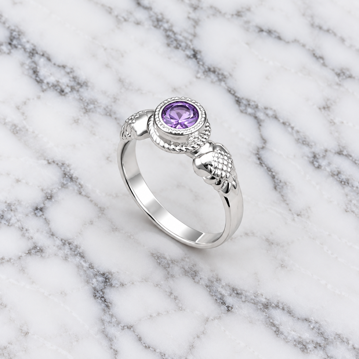 Image Sep 6, 2026, 11_44_54 AM Pure Silver Kids Ring – Elegant Round Stone Design Ring for Children