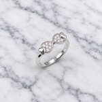 925 Silver Kids Heart Ring