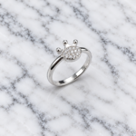 925 Silver Kids Turtle Ring