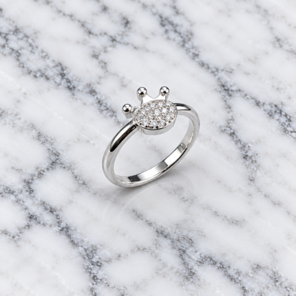 925 Silver Kids Turtle Ring