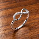 925 Silver Infinity Band Ring – Elegant & Meaningful Jewellery