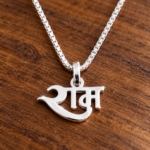 Handmade Lord Ram Silver Pendant – Traditional Spiritual Jewellery