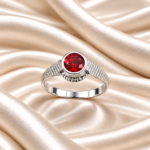 Cute Pure Silver Kids Ring