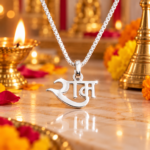 Handmade Lord Ram Silver Pendant – Traditional Spiritual Jewellery